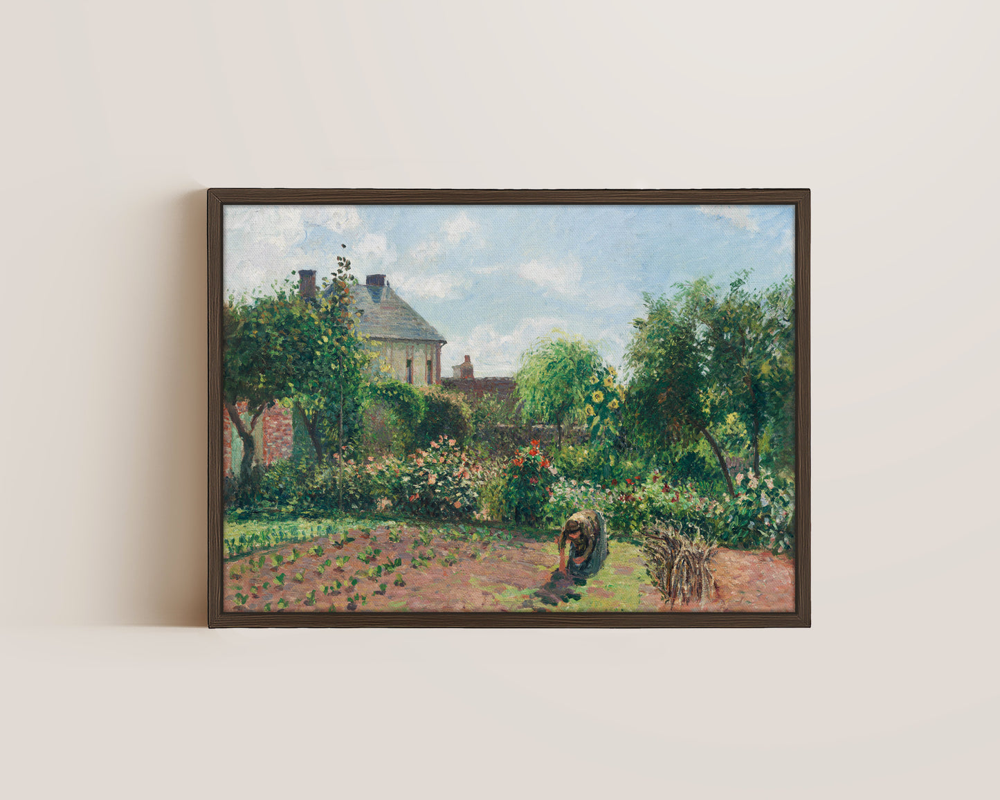 The Artist's Garden Canvas