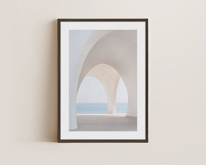 White Arches No. 1 Canvas