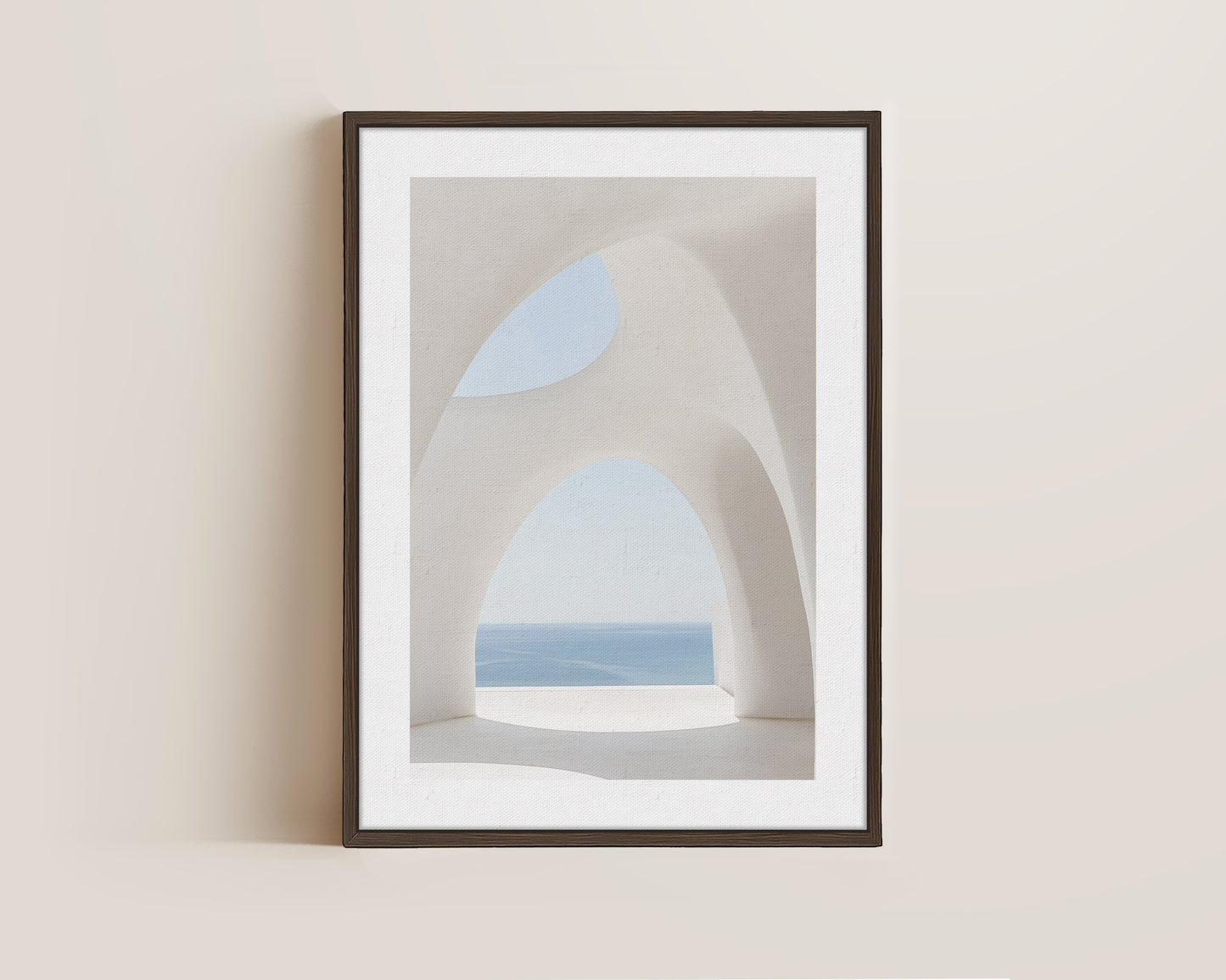 White Arches No. 2 Canvas