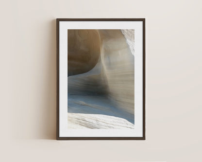 White Caves Canvas