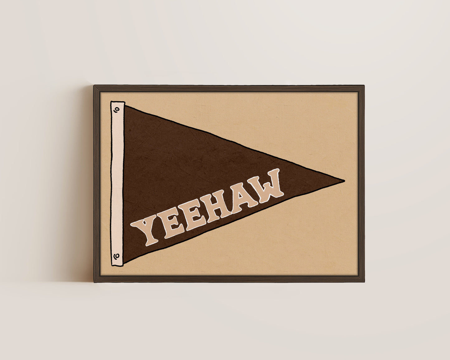 Yeehaw Flag Canvas