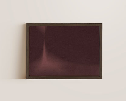 Plum Abstract Wall Art Print