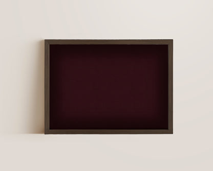 Mulberry Abstract Wall Art Print