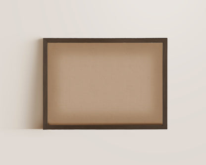 Neutral Linen Abstract Wall Art Print