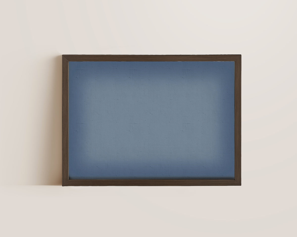 Sky Blue Abstract Wall Art Print