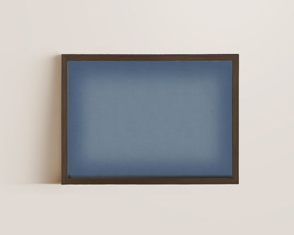 Sky Blue Abstract Wall Art Print
