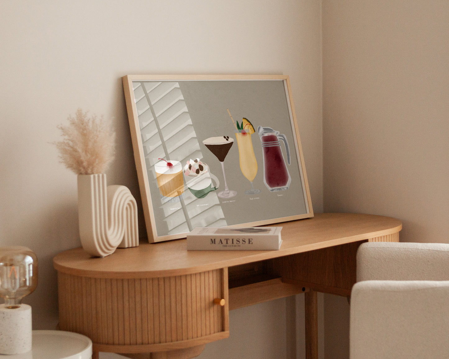 Five Drinks Print