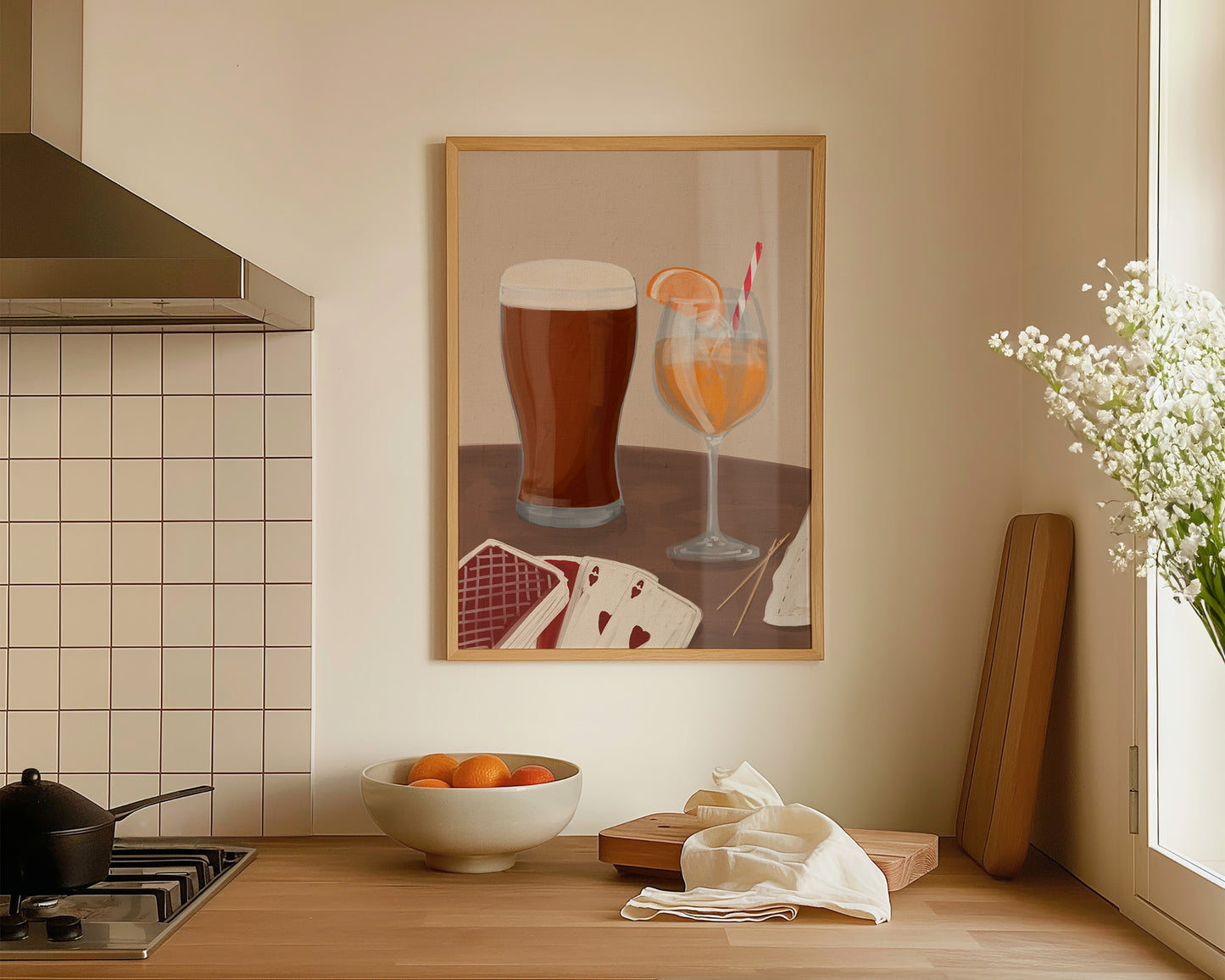 Ale & Orange Spritz Date Night Print