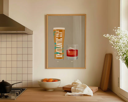 Atlantic Pale Ale & Negroni Print