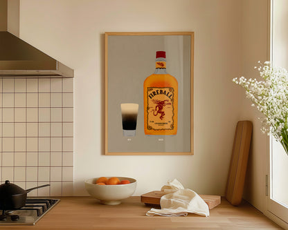 Baby Guinness & Fireball Print