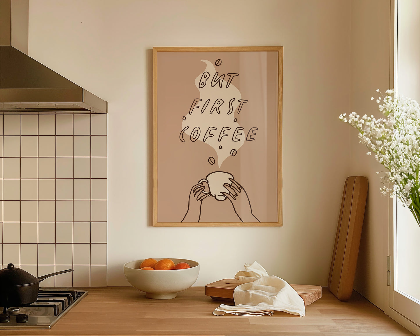 But First Coffee Print