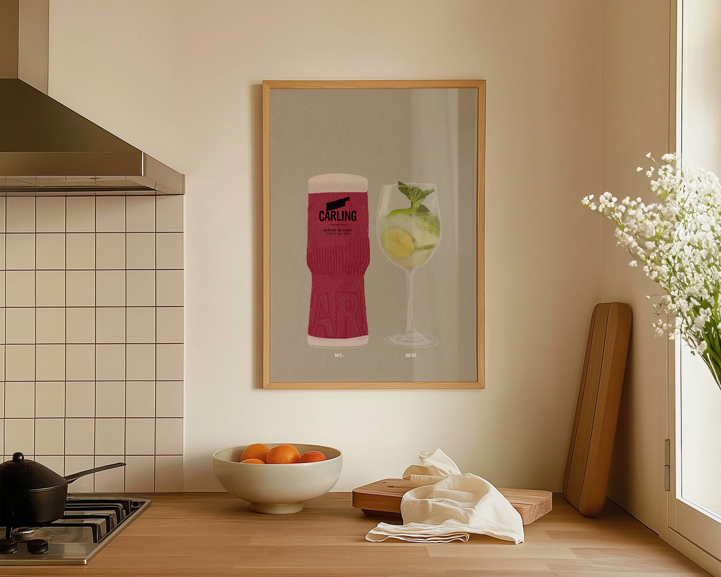 Carling Snakebite & Hugo Spritz Print