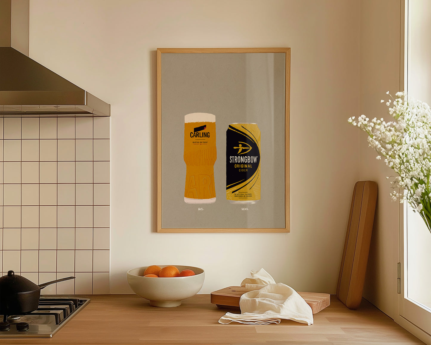 Carling & Strongbow Print