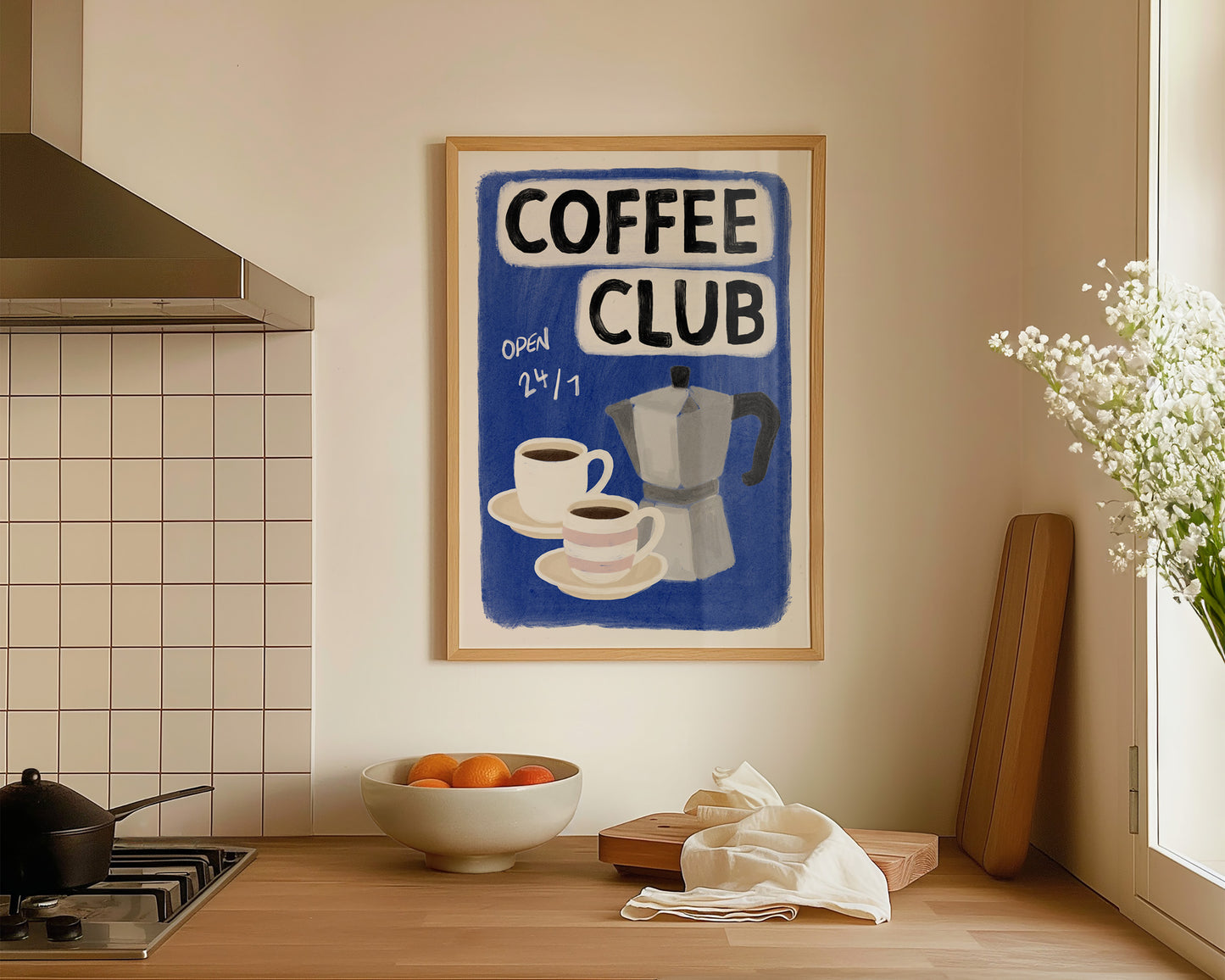 Coffee Club 24/7 Blue Print