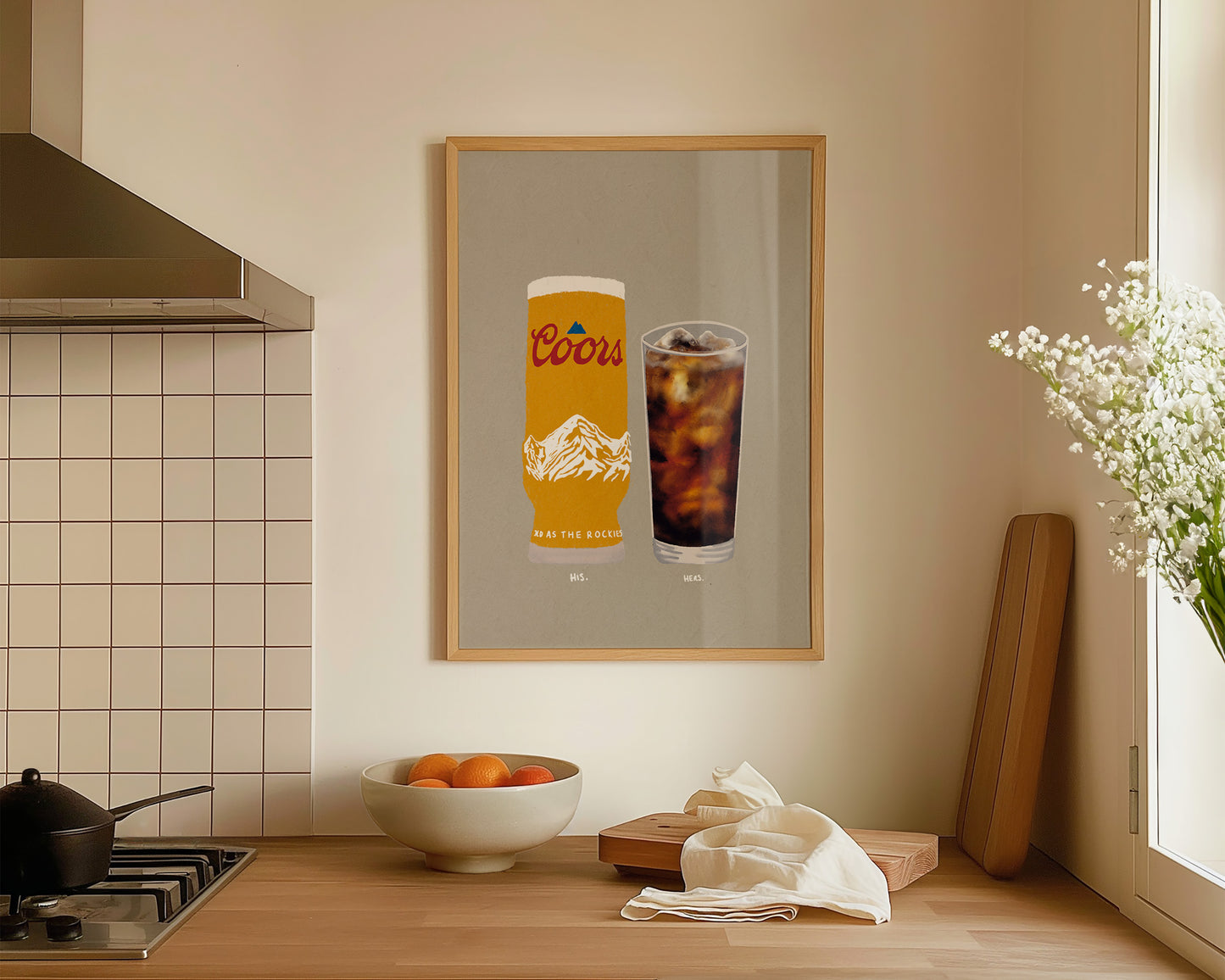 Coors & Malibu Coke Print