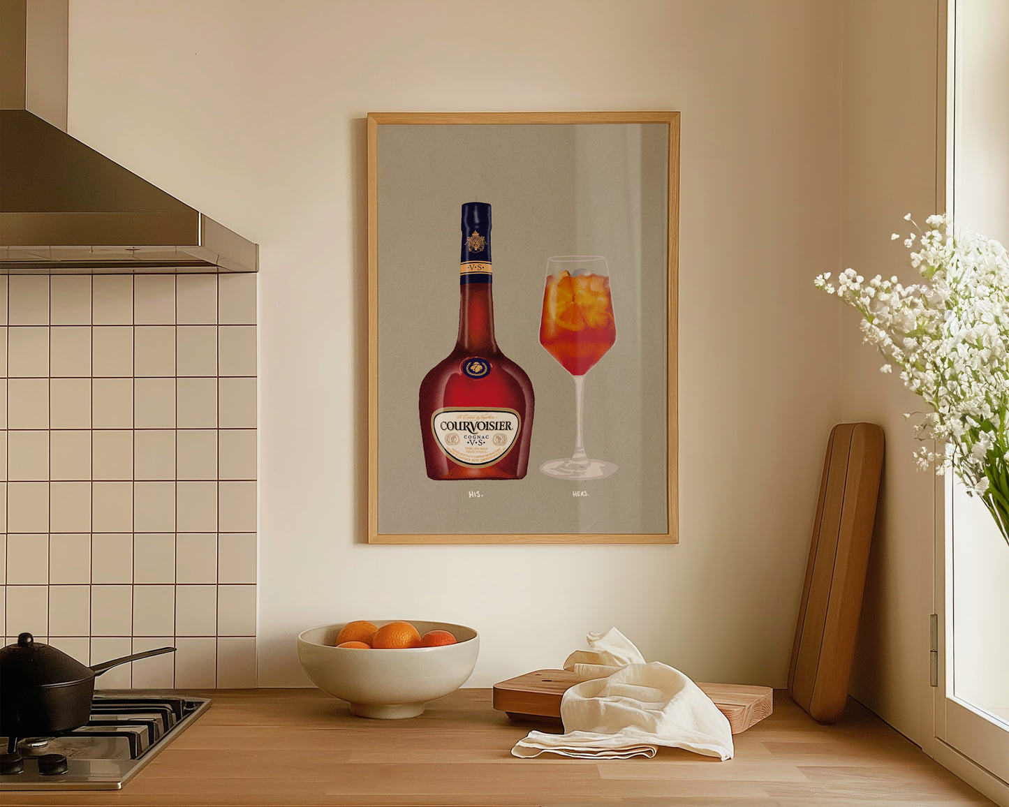 Courvoisier & Aperol Spritz Print