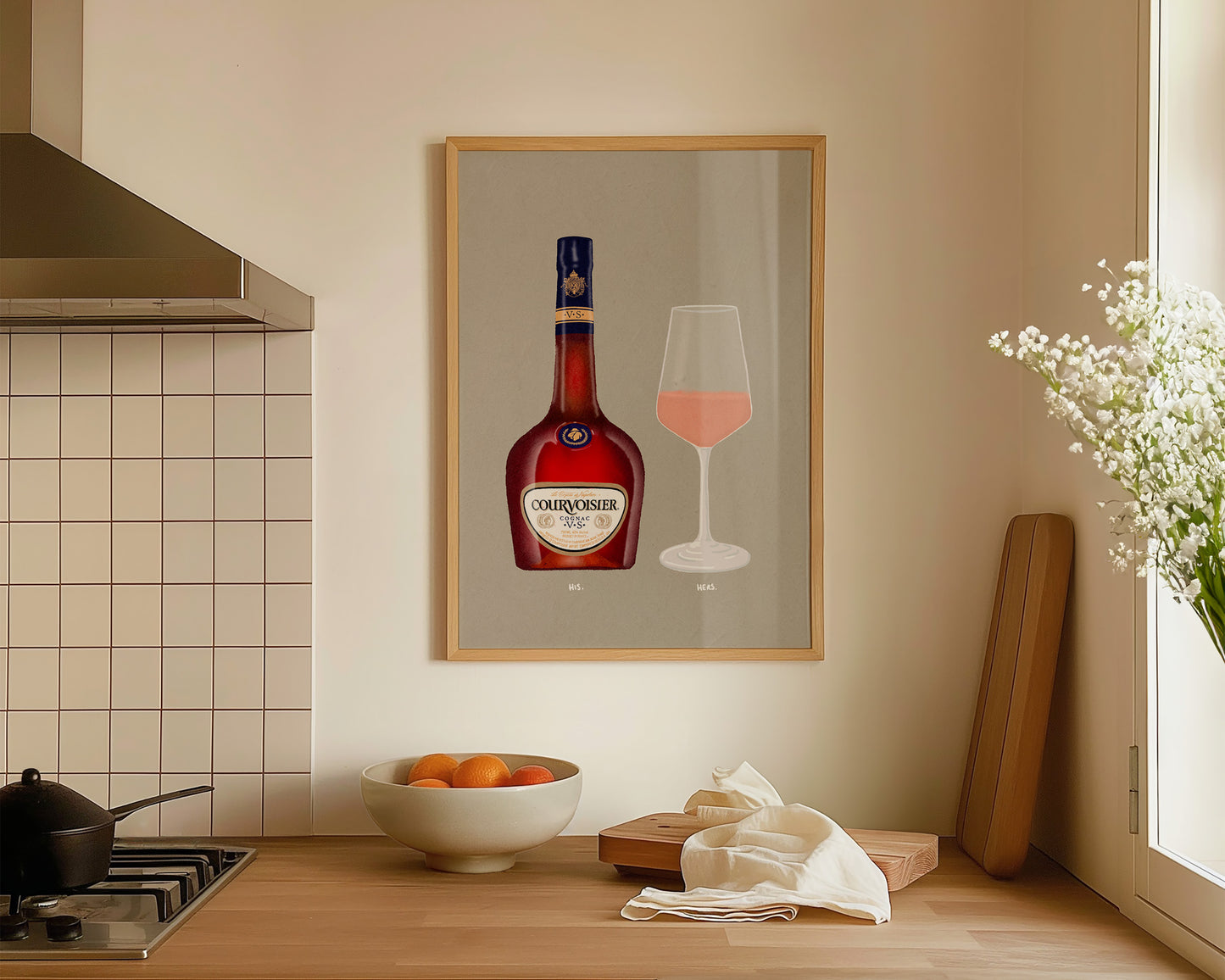 Courvoisier & Rose Print
