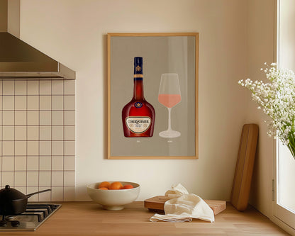 Courvoisier & Rose Print