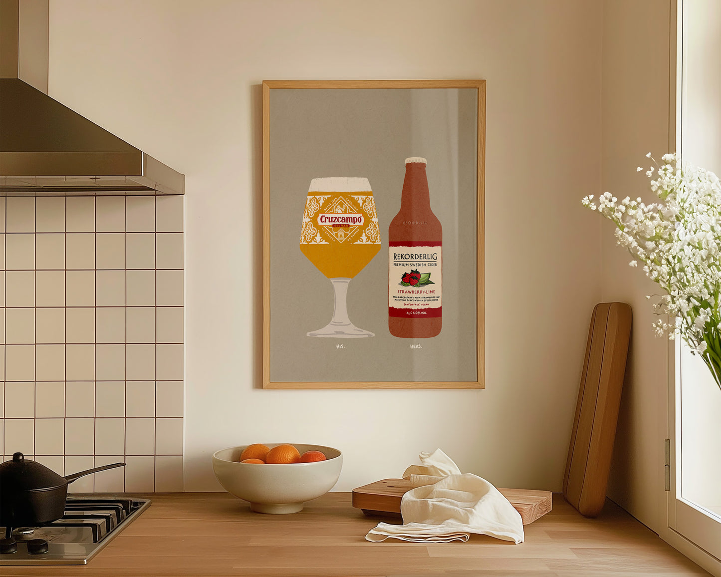 Cruzcampo & Rekorderlig Print