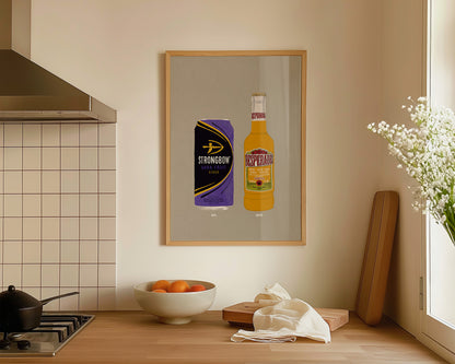 Strongbow Dark Fruits & Desperados Print