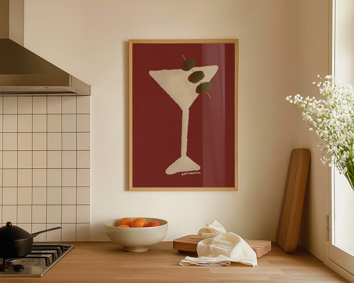 Dirty Martini Oil Pastel