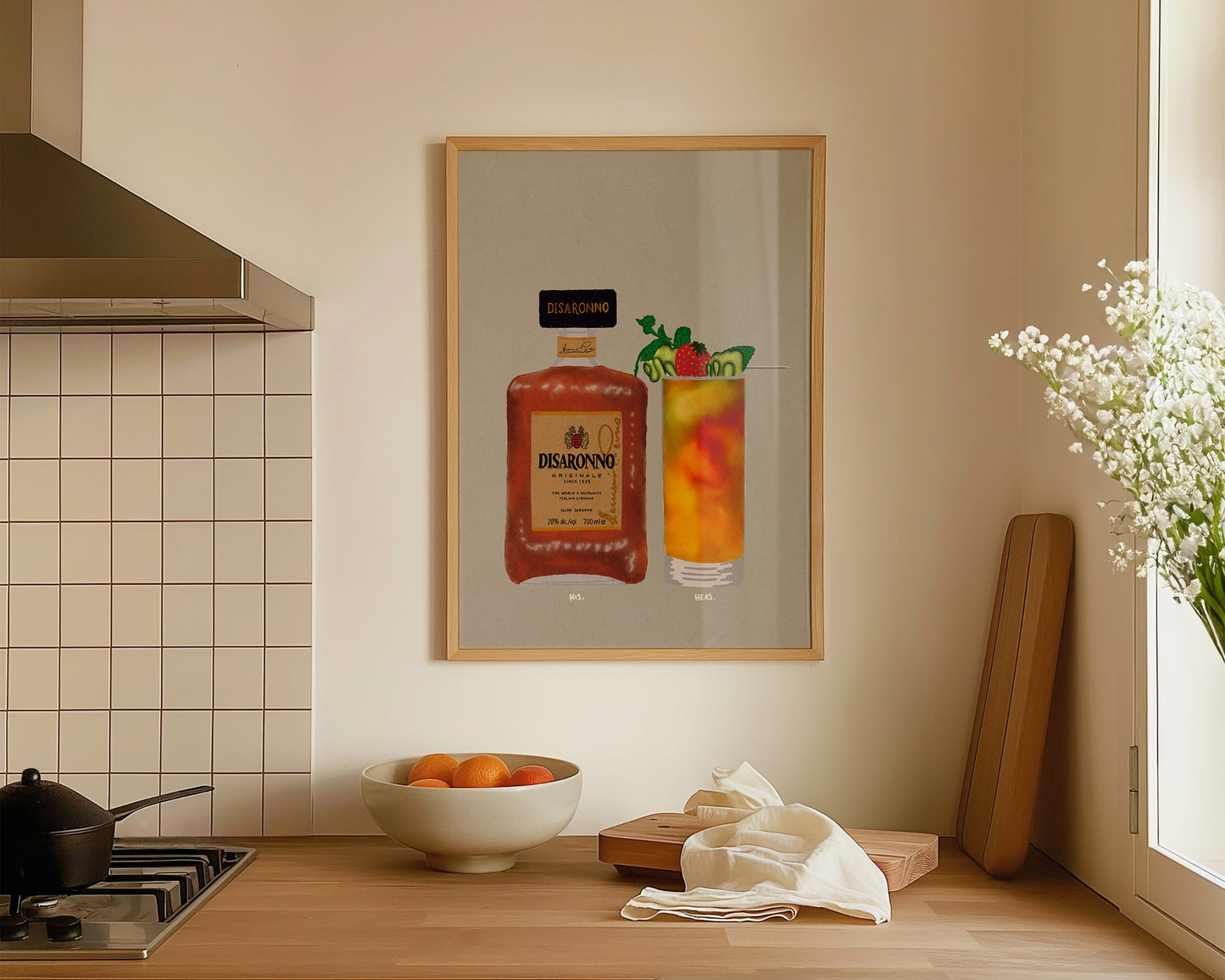 Disaronno & Pimms Print