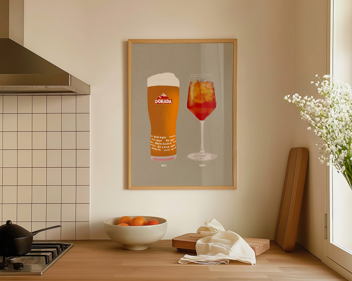 Dorada & Aperol Spritz Print