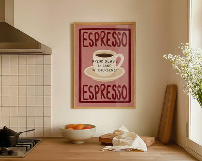 Emergency Espresso Print