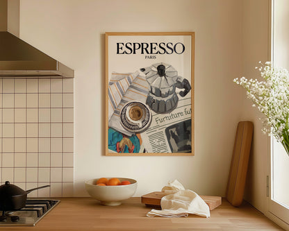 Paris Espresso Print