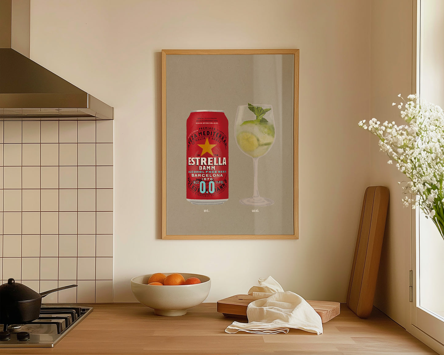 Estrella 0.0% & Hugo Spritz Print