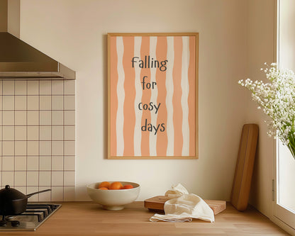 Falling For Cosy Days Print