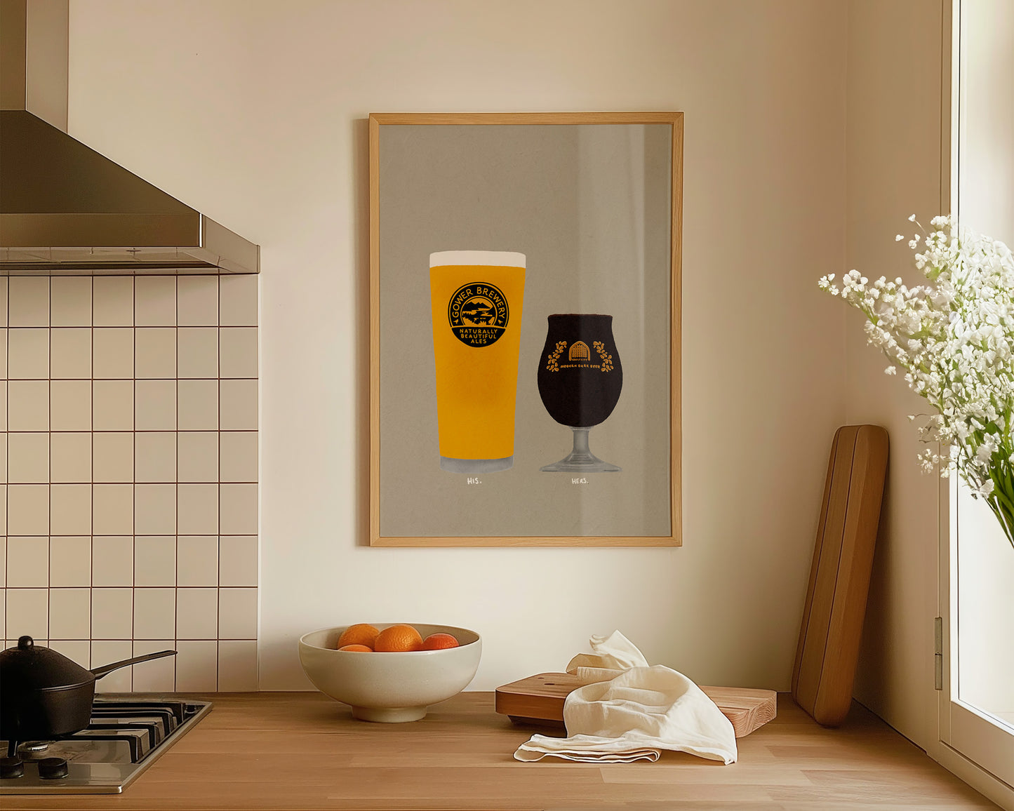 Gower Ale & Vault City Print