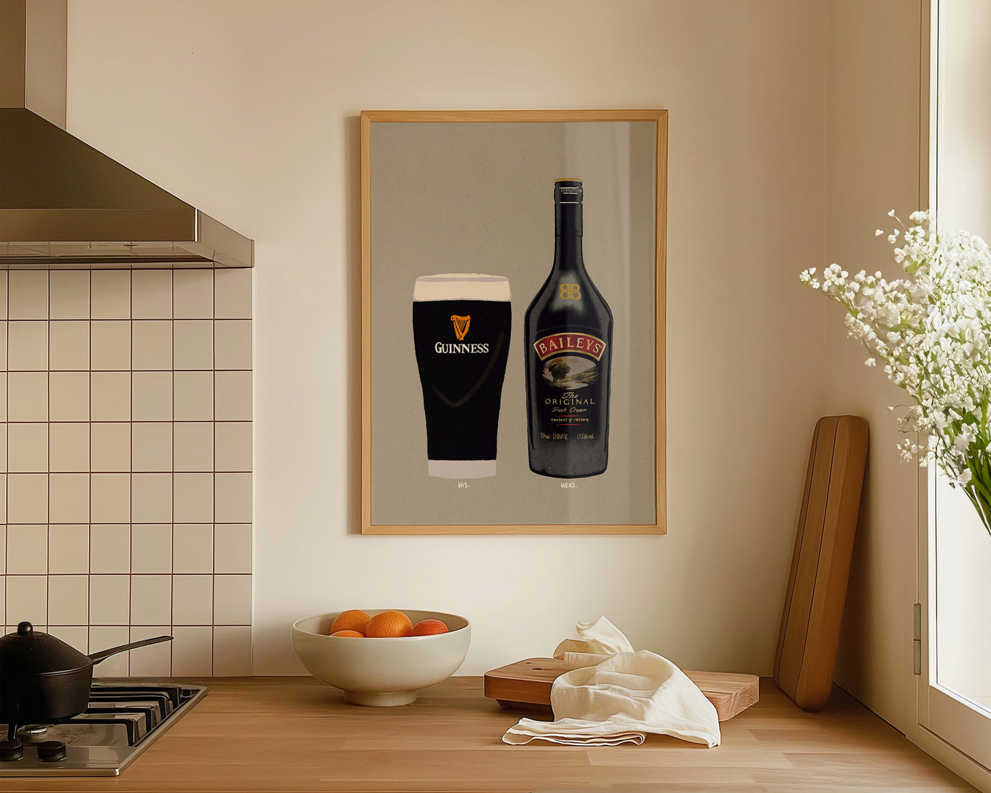 Guinness & Baileys Print