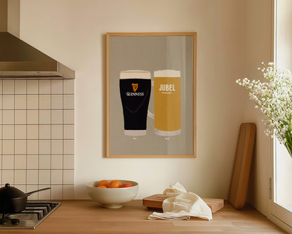 Guinness & Jubel Print