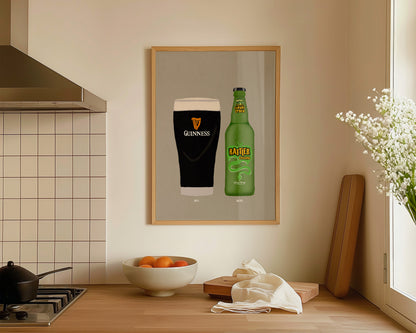 Guinness & Rattler Print