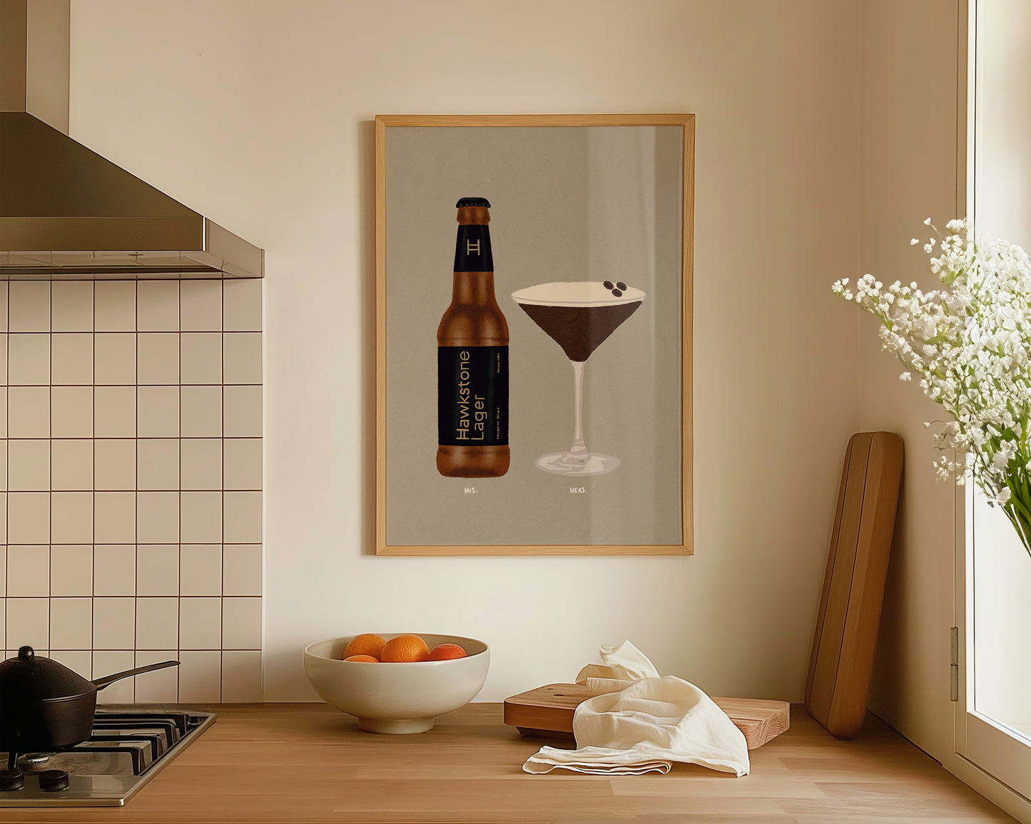 Hawkstone Lager & Espresso Martini Print