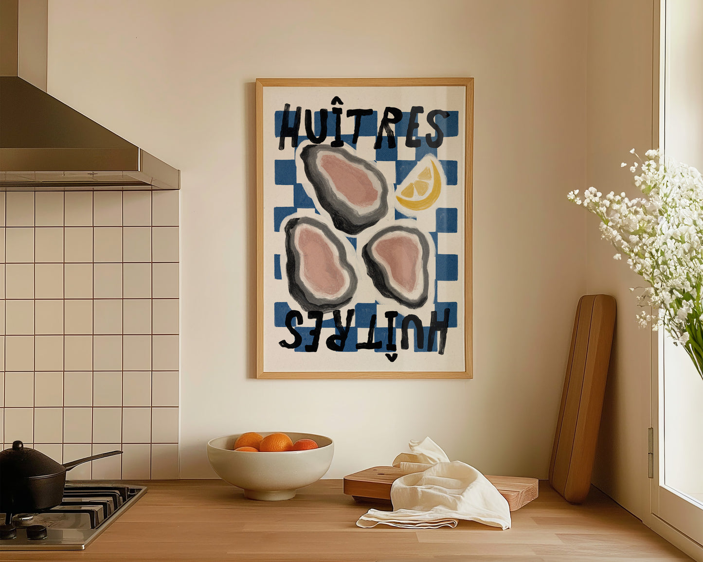 Huitres Print