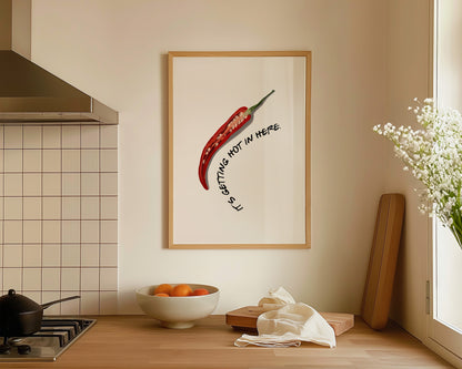 Hot In Here Chilli Print