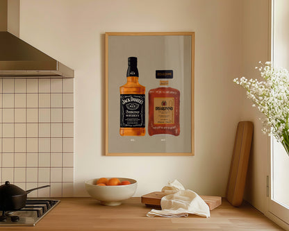 Jack Daniel's & Disaronno Print