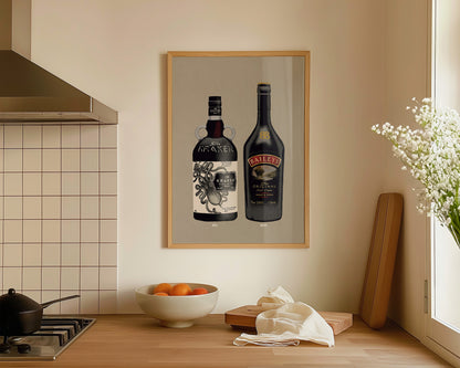 Kraken & Baileys Print