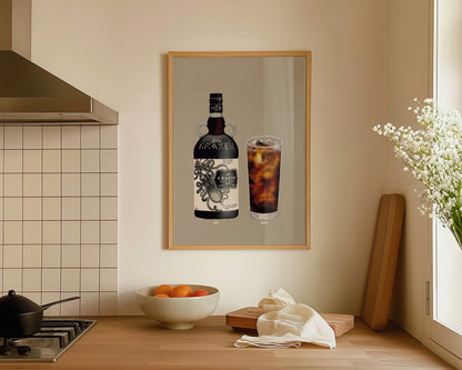 Kraken & Rum Coke Print