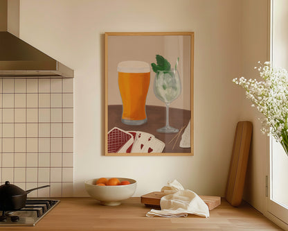 Lager & Hugo Spritz Date Night Print