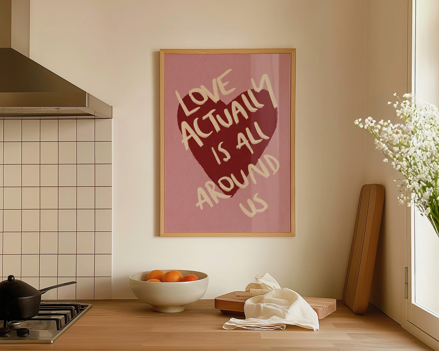 Love Is All Around Print