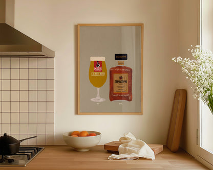 Madri & Disaronno Print