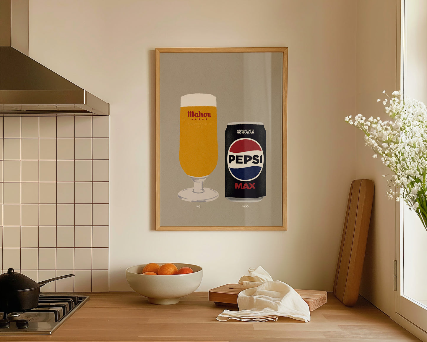Mahou & Pepsi Max Print