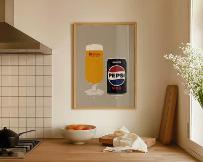 Mahou & Pepsi Max Print