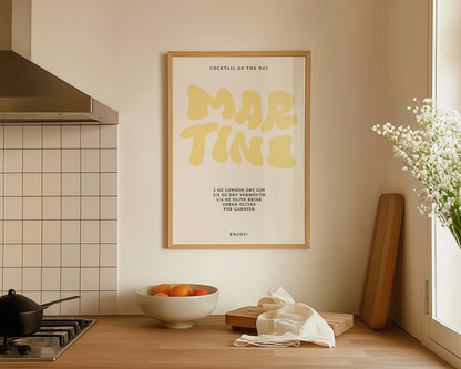 Martini Recipe Print