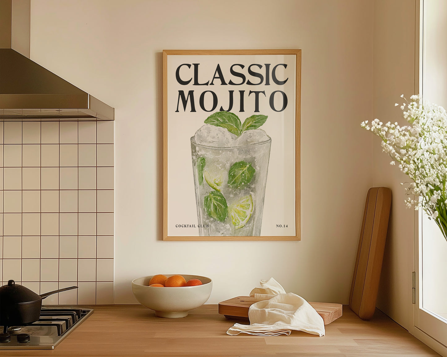 Mojito Cocktail Print