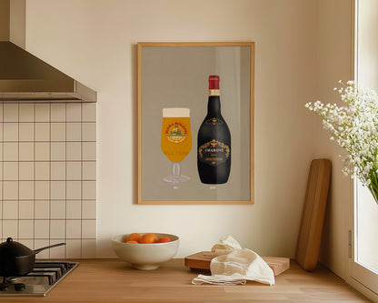 Moretti & Amarone Print