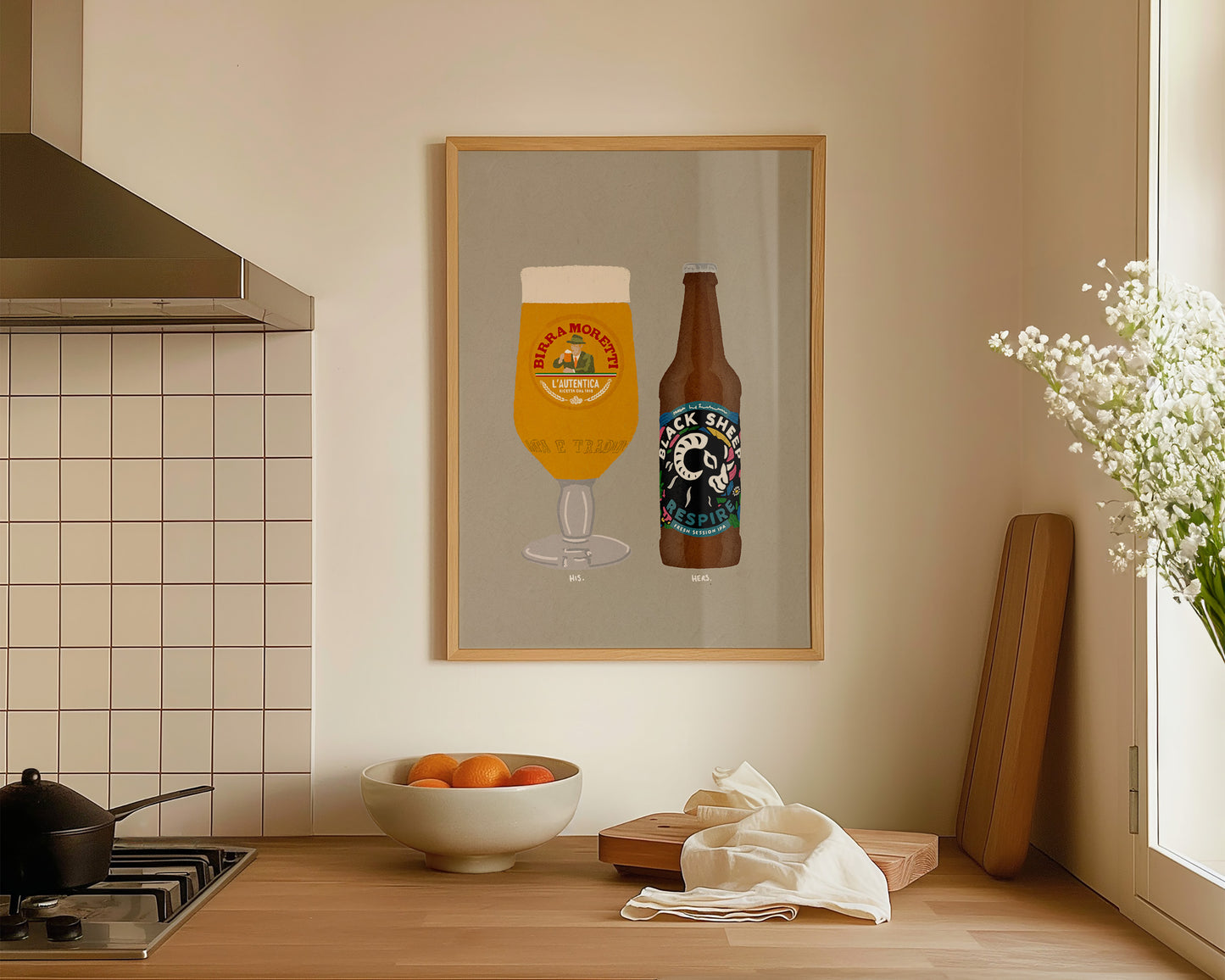 Moretti & Black Sheep Print